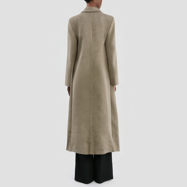 Vintage wool cape-style long coat