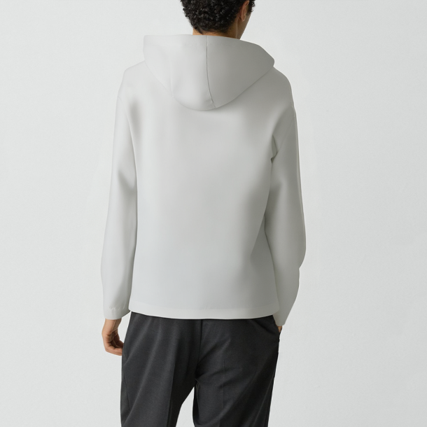 Men's color-block waterproof stand-collar hiking jacket