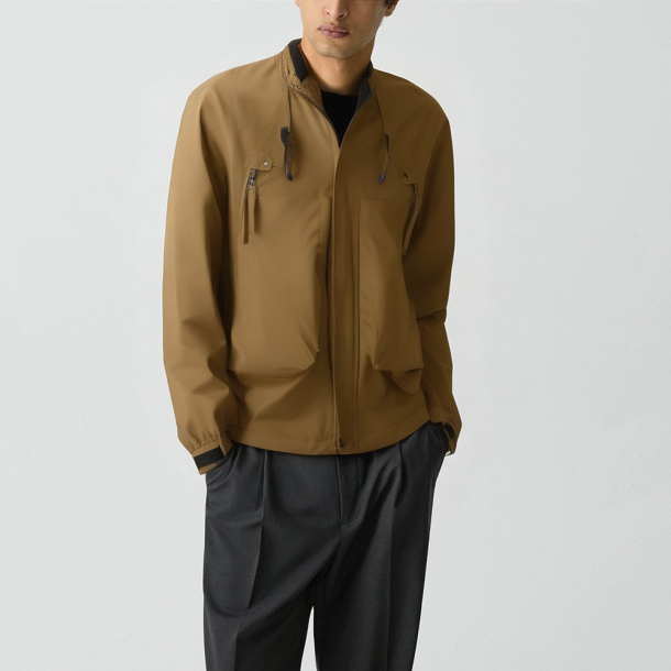 Men's lightweight hiking and travel jacket