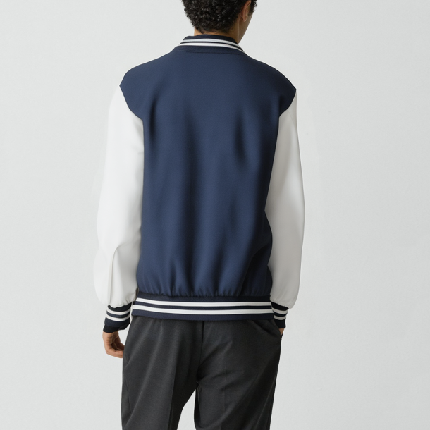 Stand-collar jacket Casual baseball jacket