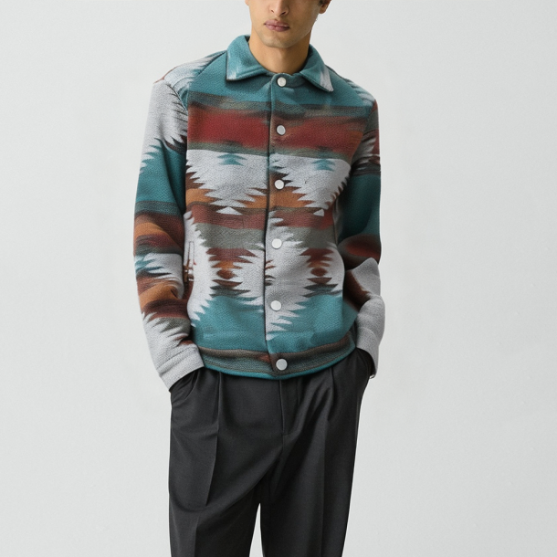 Retro embroidered ethnic style jacket