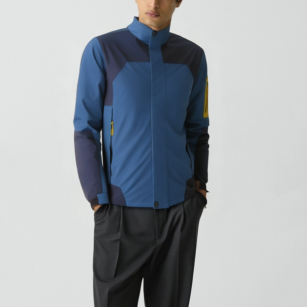 Men's lightweight antibacterial bomber jacket