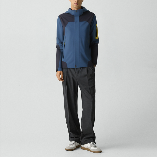 Men's lightweight antibacterial bomber jacket