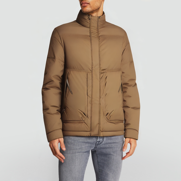 Men's thickened puffer down jacket