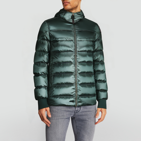 Men's waterproof stand-collar thickened snow jacket