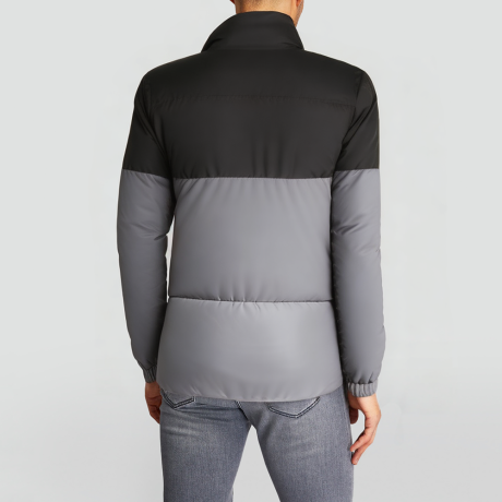 Thickened fluffy casual down jacket