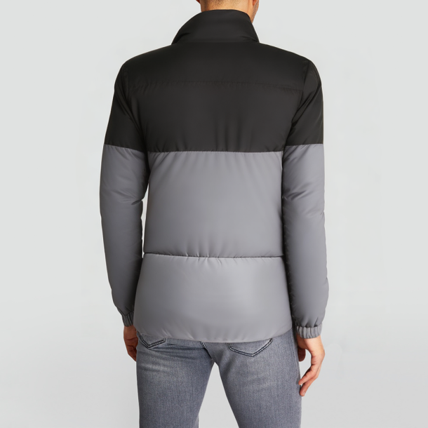 Thickened fluffy casual down jacket