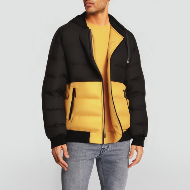 Thickened stand-collar puffy jacket