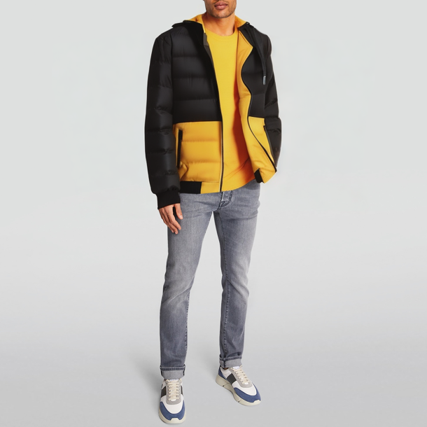 Thickened stand-collar puffy jacket
