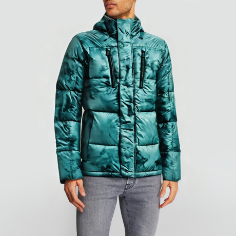 Outdoor cold-weather insulated cotton jacket