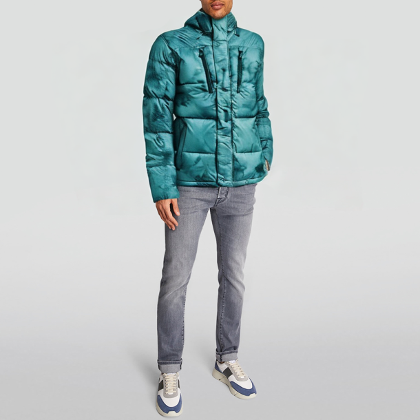 Outdoor cold-weather insulated cotton jacket