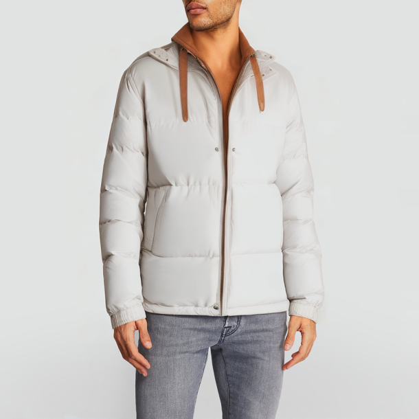 Thickened loose-fitting hooded warm jacket