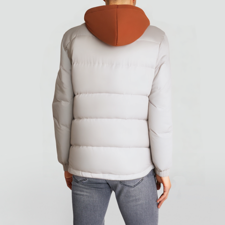 Thickened loose-fitting hooded warm jacket