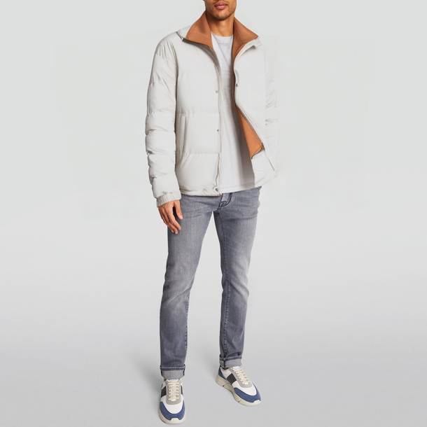 Thickened loose-fitting hooded warm jacket