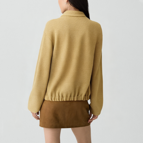 Vintage beaded snap-button jacket