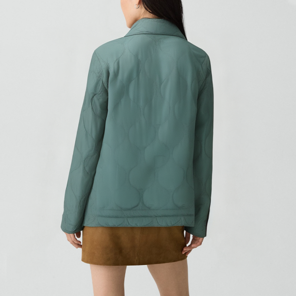 Retro stand-collar warm cotton jacket