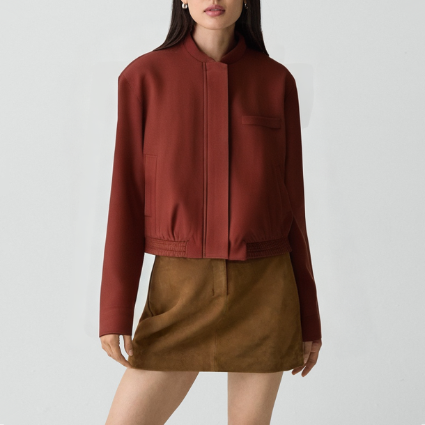 Women's short pilot jacket