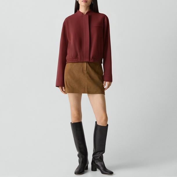 Women's short pilot jacket