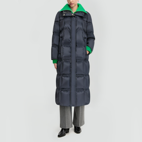 Long waterproof down parka