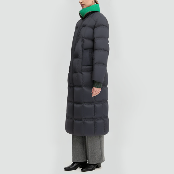 Long waterproof down parka