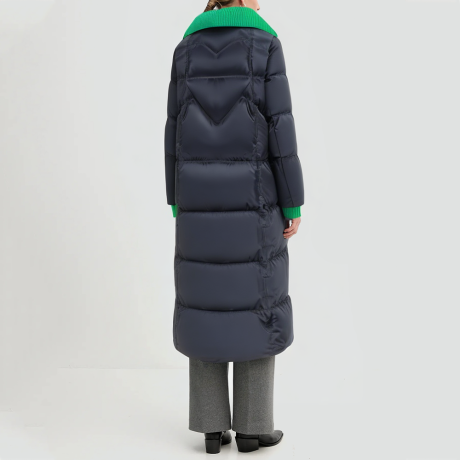 Long waterproof down parka