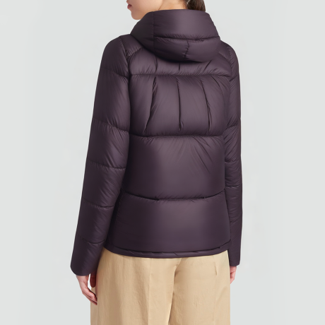 Zip-Off Hood Down Jacket