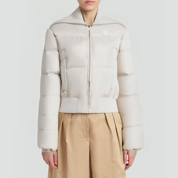 Urban style lightweight and warm short down jacket