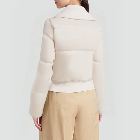 Urban style lightweight and warm short down jacket