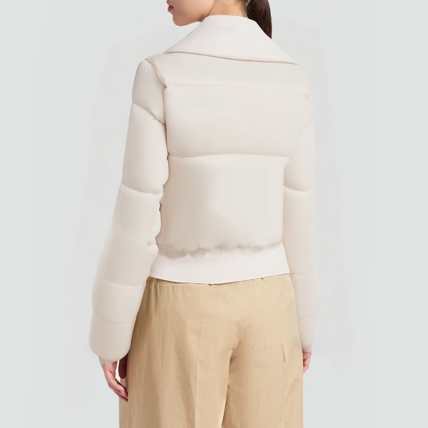 Urban style lightweight and warm short down jacket